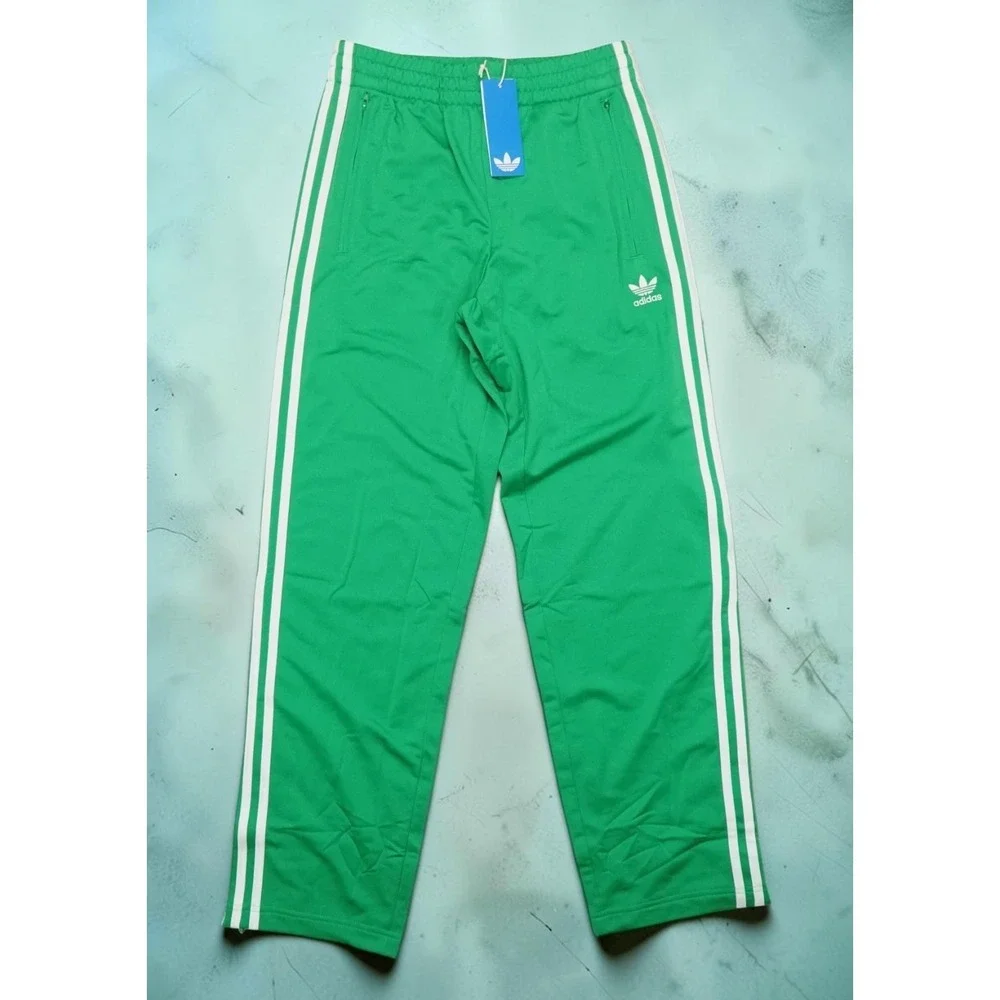 Adidas Adicolor Classics Firebird Track Pants Men's XLarge Green White JD0184